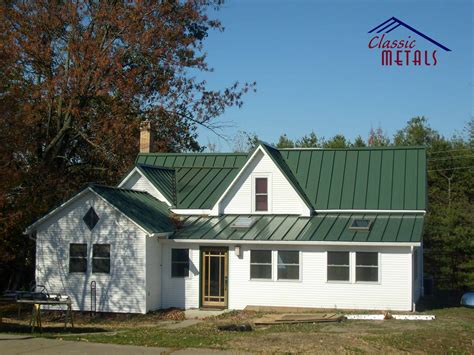 house with metal green roof|14 foot green metal roofing.